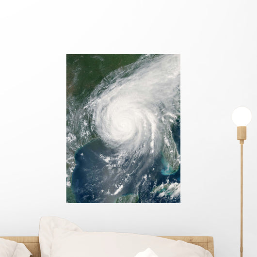 Hurricane Katrina Wall Decal Design 5
