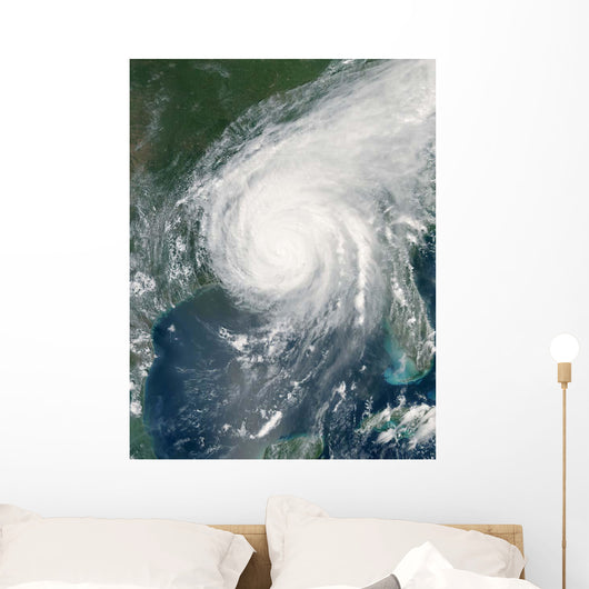Hurricane Katrina Wall Decal Design 5