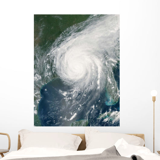 Hurricane Katrina Wall Decal Design 5