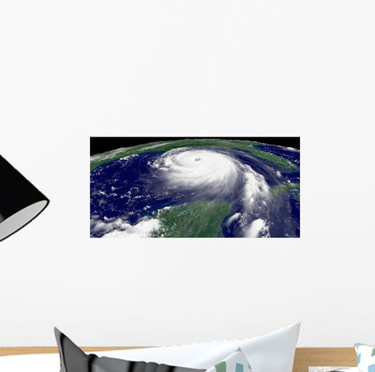 Hurricane Katrina Regional Imagery Wall Decal