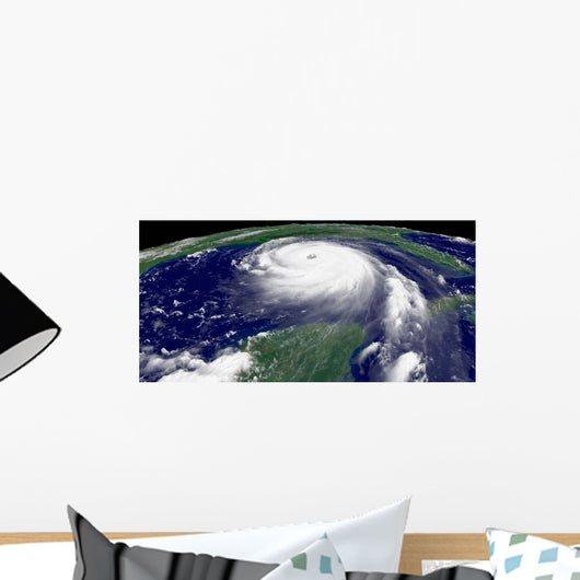 Hurricane Katrina Regional Imagery Wall Decal