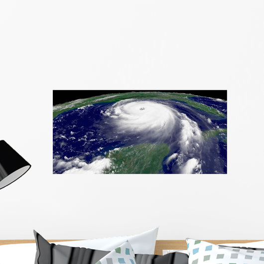 Hurricane Katrina Regional Imagery Wall Decal