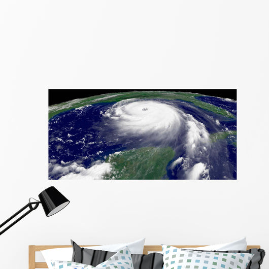 Hurricane Katrina Regional Imagery Wall Decal