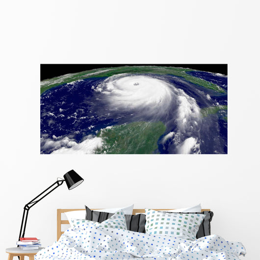 Hurricane Katrina Regional Imagery Wall Decal