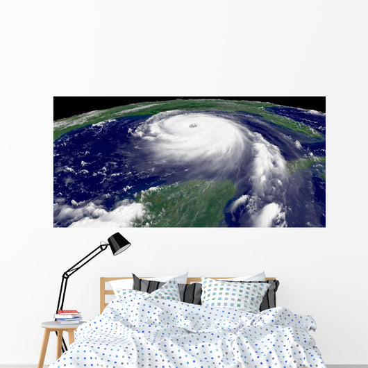 Hurricane Katrina Regional Imagery Wall Decal