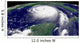 Hurricane Katrina Regional Imagery Wall Decal