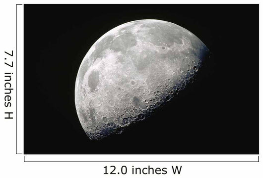 Moon Wall Decal Design 2