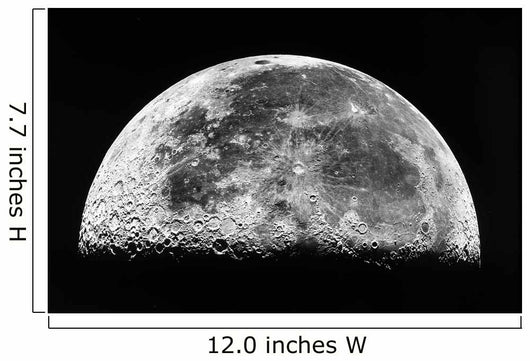 Moon Wall Decal Design 3
