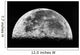 Moon Wall Decal Design 3