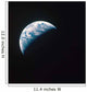 One Third Earth with Wall Decal