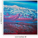 Satellite Mount McKinley Alaska Wall Decal