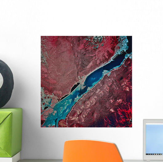 Gastineau Channel and Juneau Wall Decal