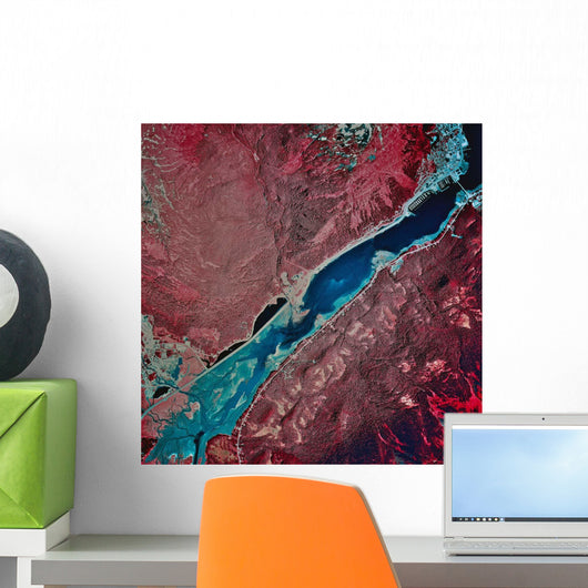 Gastineau Channel and Juneau Wall Decal