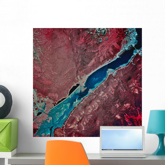 Gastineau Channel and Juneau Wall Decal