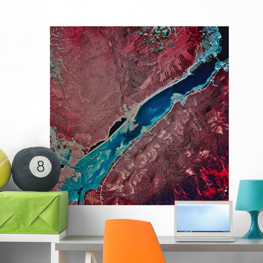 Gastineau Channel and Juneau Wall Decal