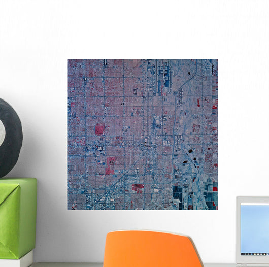Satellite Phoenix Arizona Wall Decal