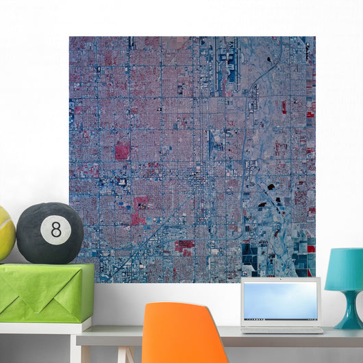 Satellite Phoenix Arizona Wall Decal