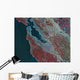 Satellite San Francisco California Wall Decal Design 1
