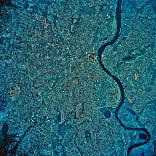 Satellite Hartford Connecticut Wall Decal