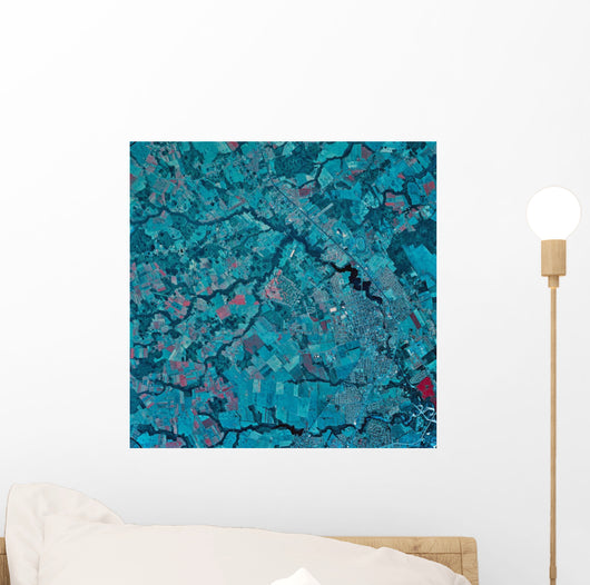 Satellite Dover Delaware Wall Decal