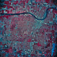 Satellite Topeka Kansas Wall Decal