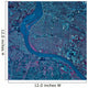Satellite Louisville Kentucky Wall Decal