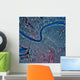 Satellite New Orleans Louisiana Wall Decal