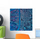 Satellite Baton Rouge Louisiana Wall Decal
