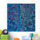 Satellite Baton Rouge Louisiana Wall Decal