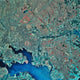 Satellite Baltimore Maryland Wall Decal