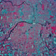 Satellite Lansing Michigan Wall Decal
