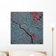 Satellite Minneapolis Minnesota Wall Decal Design 1