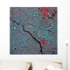 Satellite Minneapolis Minnesota Wall Decal Design 1