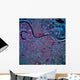 Satellite Omaha Nebraska Wall Decal