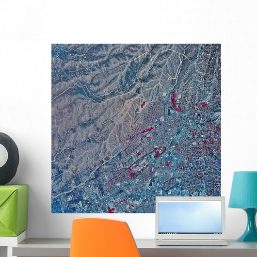 Satellite Santa Fe New Wall Decal Design 1