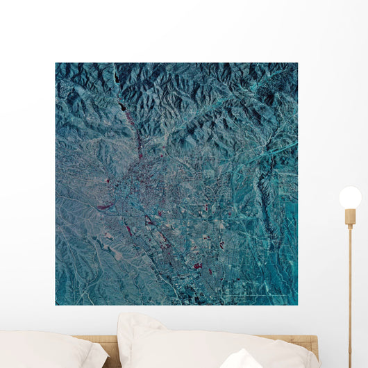 Satellite Santa Fe New Wall Decal Design 2