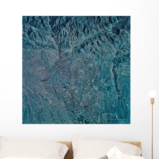 Satellite Santa Fe New Wall Decal Design 2