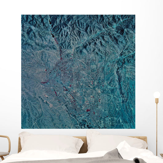 Satellite Santa Fe New Wall Decal Design 2