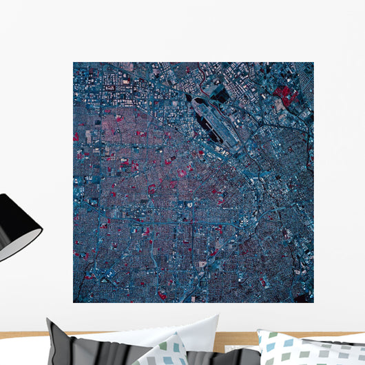 Satellite New York New Wall Decal Design 2