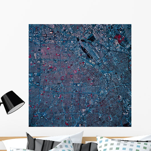 Satellite New York New Wall Decal Design 2