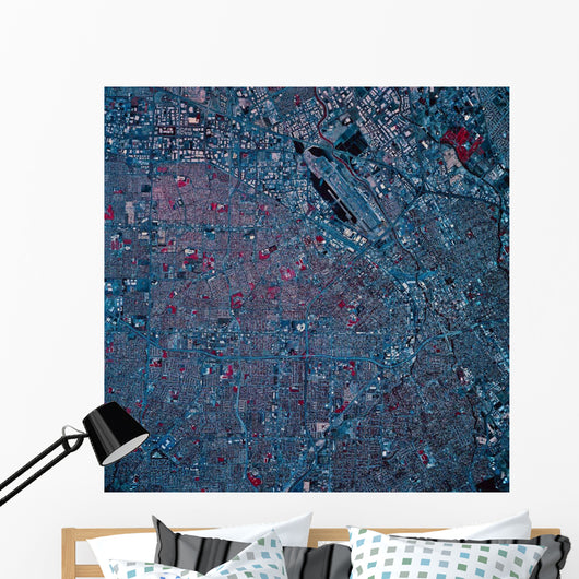 Satellite New York New Wall Decal Design 2