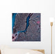 Satellite Manhattan Brooklyn New Wall Decal