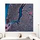 Satellite Manhattan Brooklyn New Wall Decal