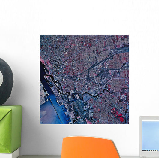 Satellite Buffalo New York Wall Decal