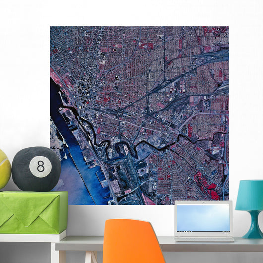 Satellite Buffalo New York Wall Decal