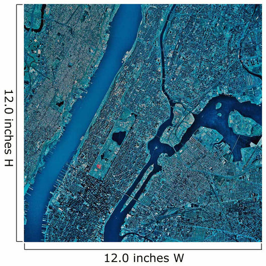 Satellite New York New Wall Decal Design 3
