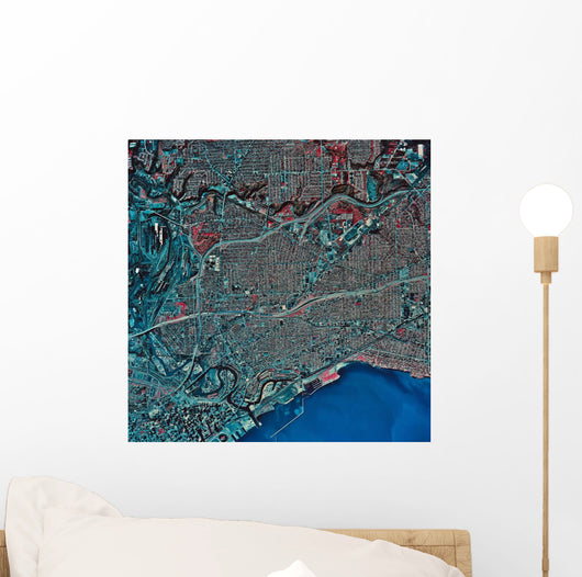 Satellite Cincinnati Ohio Wall Decal