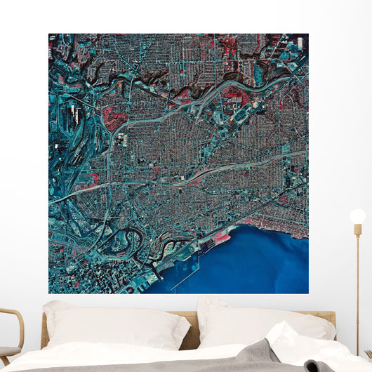 Satellite Cincinnati Ohio Wall Decal
