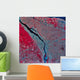 Satellite Portland Oregon Wall Decal