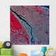 Satellite Portland Oregon Wall Decal